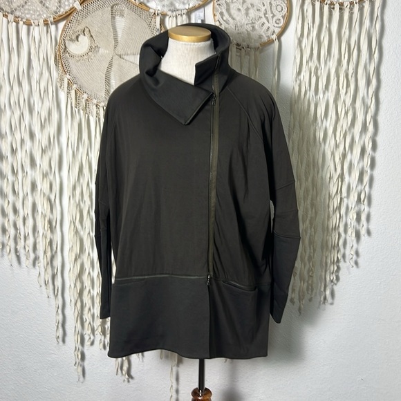 Matthildur Olive Green Tracery Jacket Size Small - Picture 5 of 16